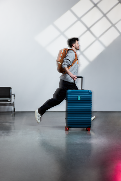 Coraza Suitcase - Medium Checked - Blue Spruce - US 5002