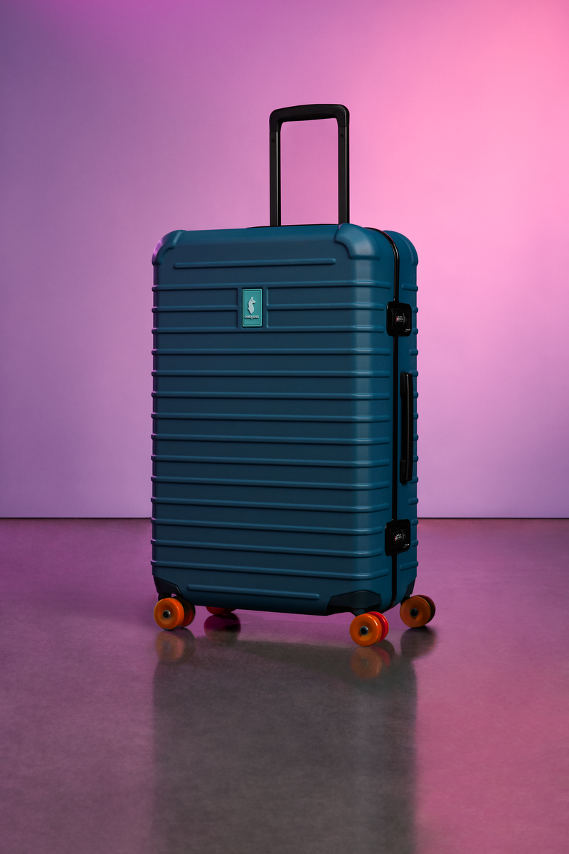Coraza Suitcase - Medium Checked - Blue Spruce - US 5002