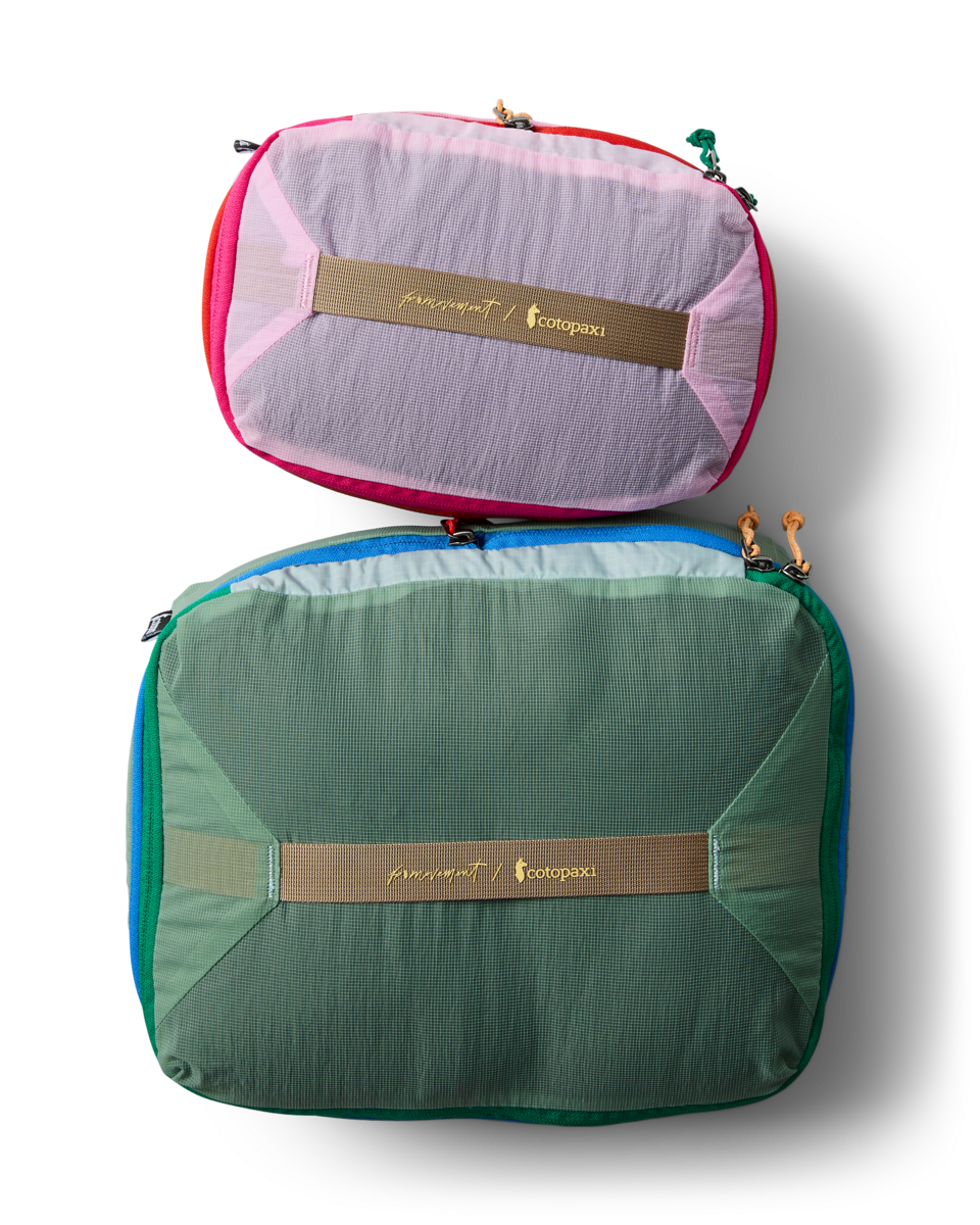 Cotopaxi X FP Movement Expandable Cubo Bundle - Powder Pink/Sterline Blue - US 4386