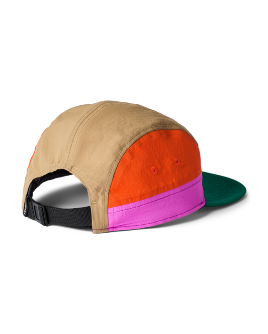 Cotopaxi X FP Movement Tech 5-Panel Hat - Powder Pink/Green Glow - US 3168