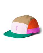 Cotopaxi X FP Movement Tech 5-Panel Hat - Powder Pink/Green Glow - US 3168