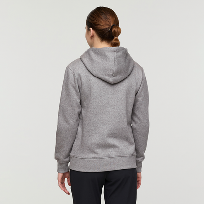 Llama Patch Pullover Hoodie - Women's - Heather Grey - US 1984