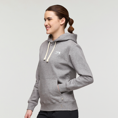 Llama Patch Pullover Hoodie - Women's - Heather Grey - US 1984