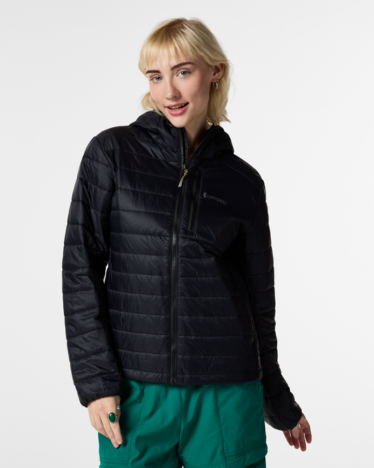 Acodo Insulated Hooded Jacket - Women's - Cotopaxi Black - US 1095