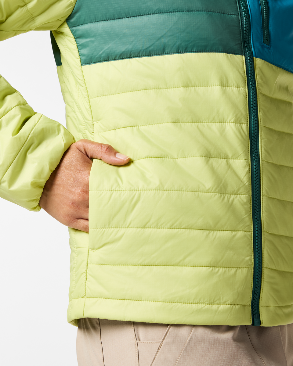 Acodo Insulated Hooded Jacket - Women's - Juniper/Firefly - US 9252