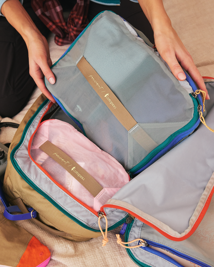 Cotopaxi X FP Movement Expandable Cubo Bundle - Powder Pink/Sterline Blue - US 4386
