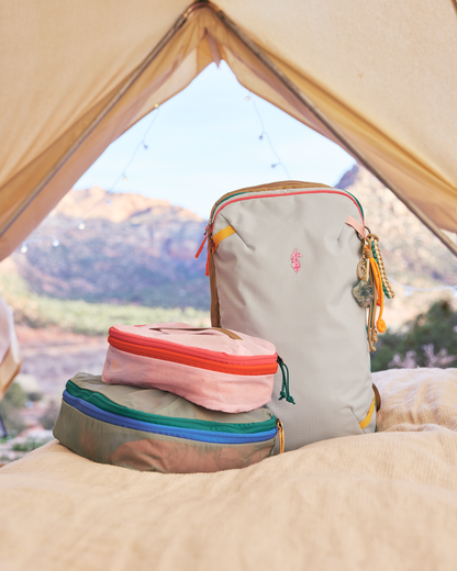 Cotopaxi X FP Movement Expandable Cubo Bundle - Powder Pink/Sterline Blue - US 4386