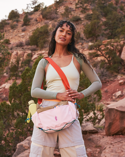 Cotopaxi X FP Movement 9L Shoulder Bag - Ginger/Powder Pink - US 7560