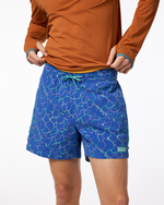 Brinco 5" Short - Print - Men's - Splash Azure - US 4719