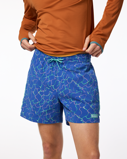 Brinco 5" Short - Print - Men's - Splash Azure - US 4719