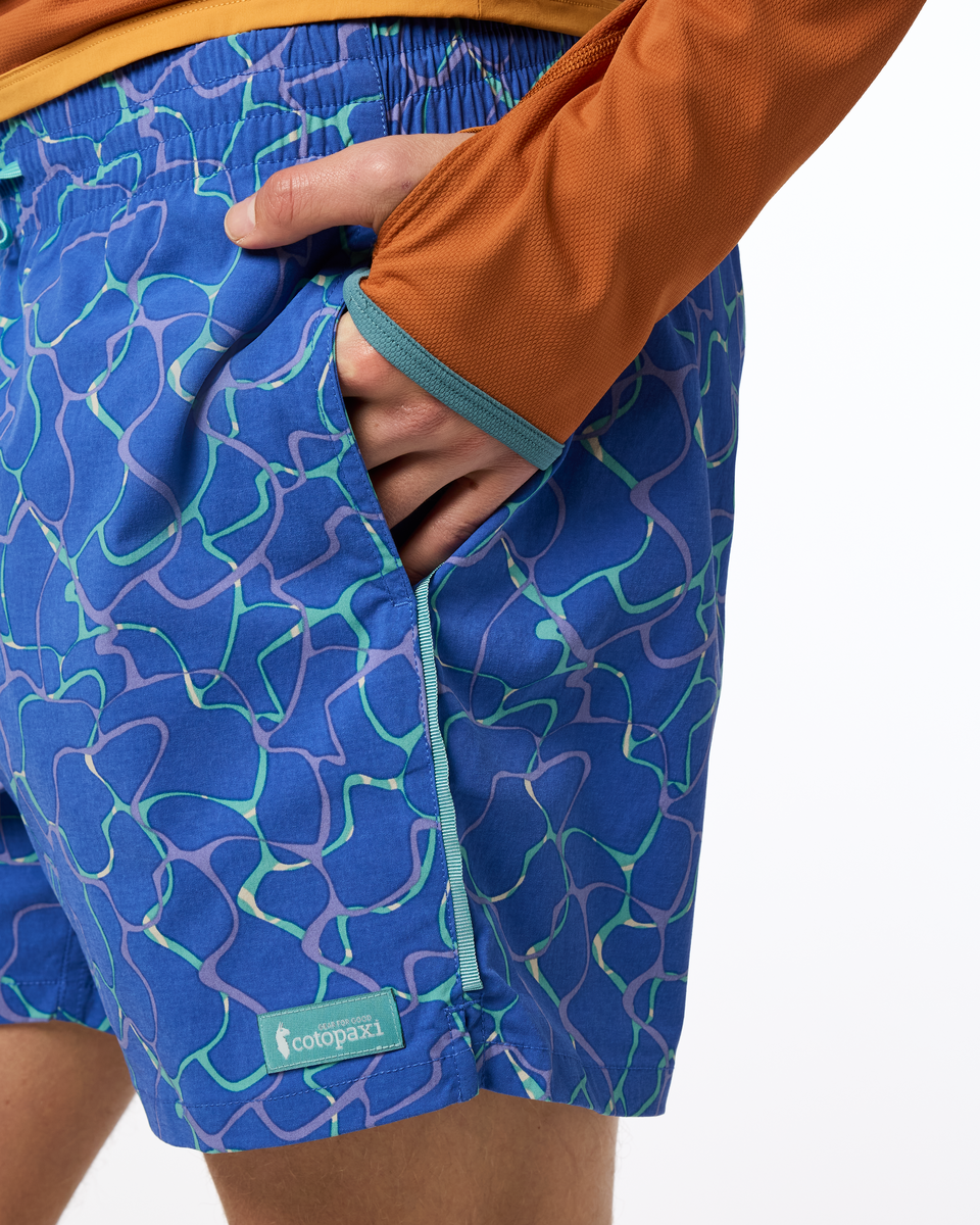 Brinco 5" Short - Print - Men's - Splash Azure - US 4719