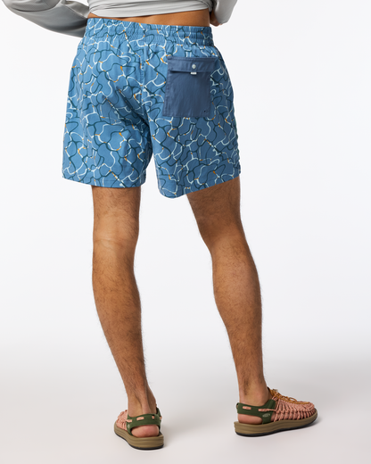 Brinco 5" Short - Print - Men's - Splash Steel Blue - US 9989