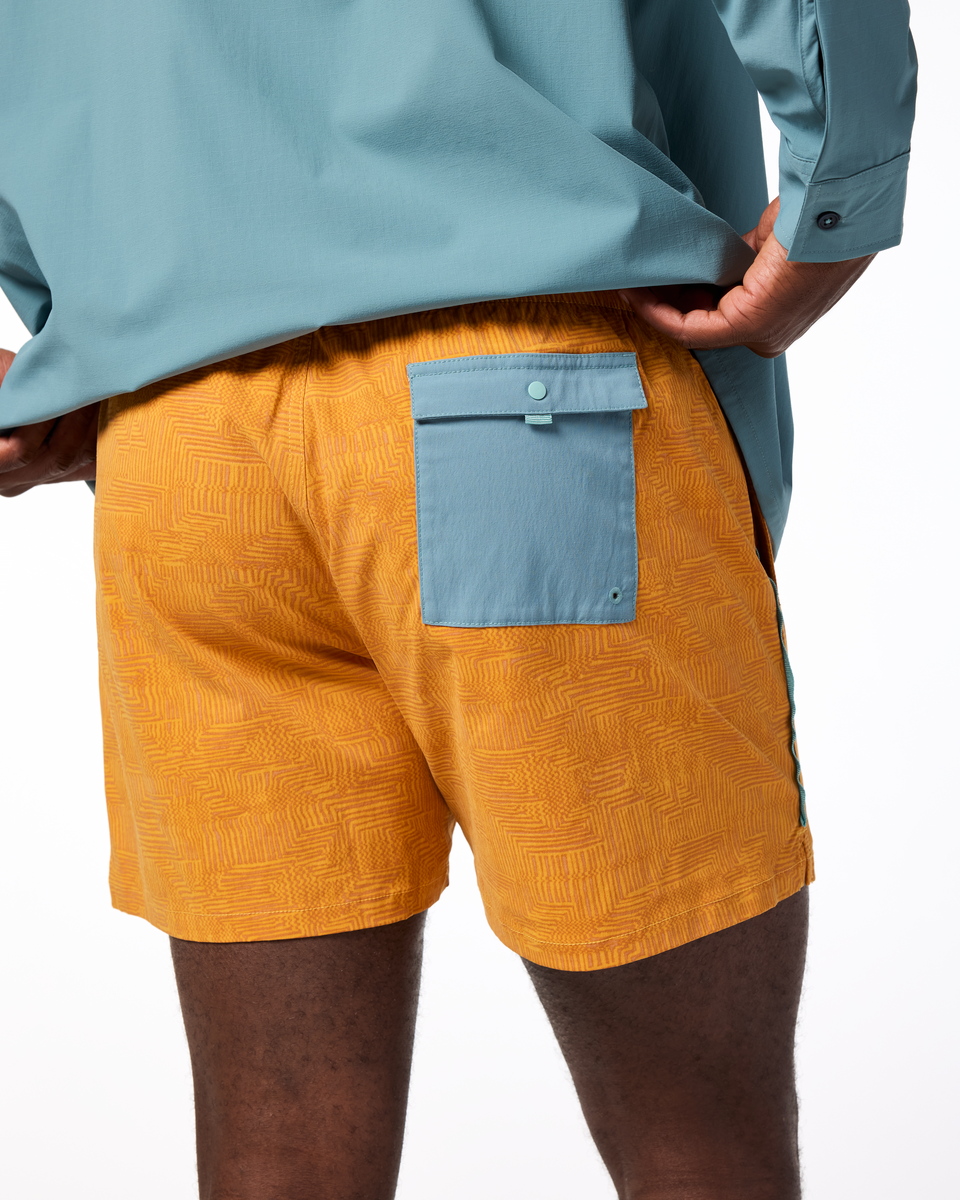 Brinco 5" Short - Print - Men's - Zen Garden Honeycomb - US 3292