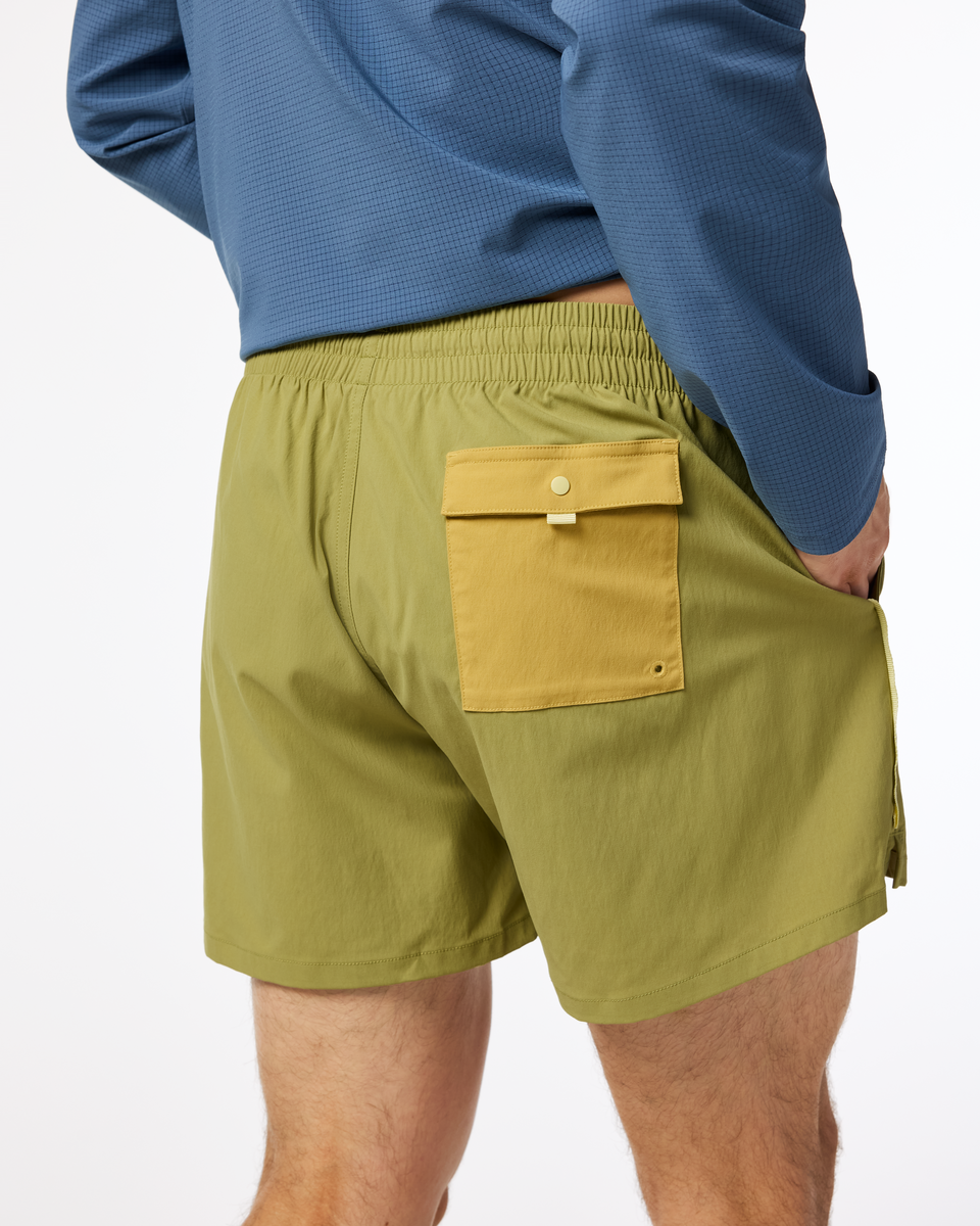 Brinco 5" Short - Solid - Men's - Seed - US 0089