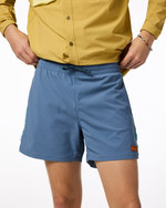 Brinco 5" Short - Solid - Men's - Steel Blue - US 3420