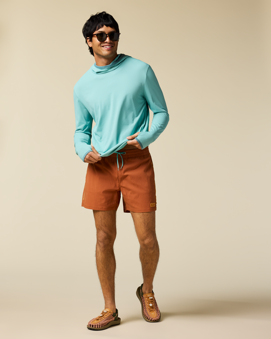 Brinco 5" Short - Solid - Men's - Whiskey - US 4784