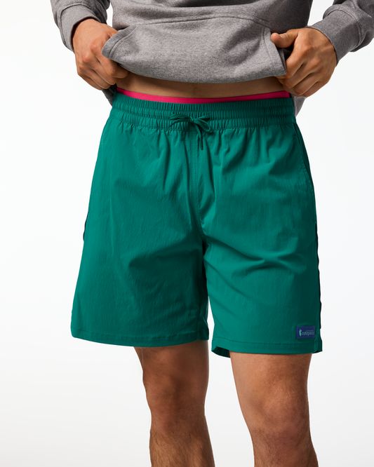 Brinco 7" Short - Solid - Men's - Malachite - US 6846