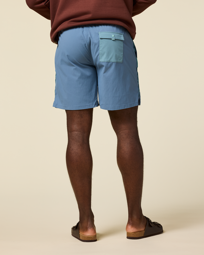 Brinco 7" Short - Solid - Men's - Steel Blue - US 7877