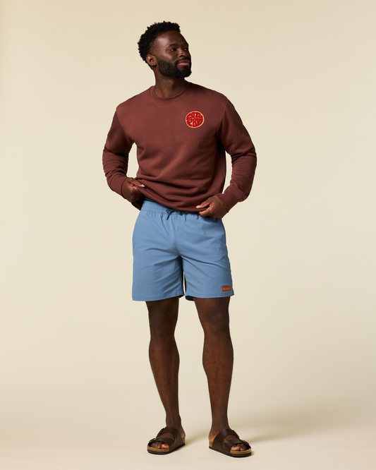 Brinco 7" Short - Solid - Men's - Steel Blue - US 7877