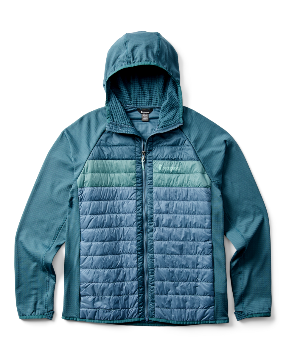 Capa Hybrid Insulated Hooded Jacket - Men's - Ocean/Steel Blue - US 9763