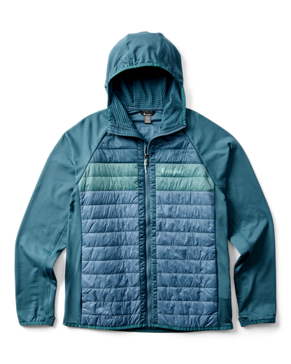 Capa Hybrid Insulated Hooded Jacket - Men's - Ocean/Steel Blue - US 9763
