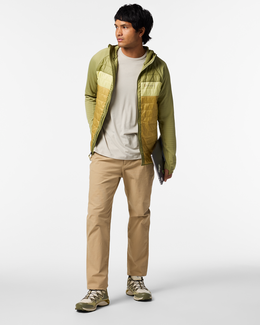 Capa Hybrid Insulated Hooded Jacket - Men's - Seed/Husk - US 4837