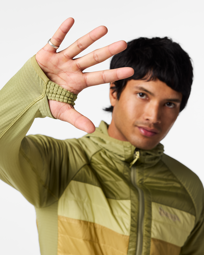 Capa Hybrid Insulated Hooded Jacket - Men's - Seed/Husk - US 4837