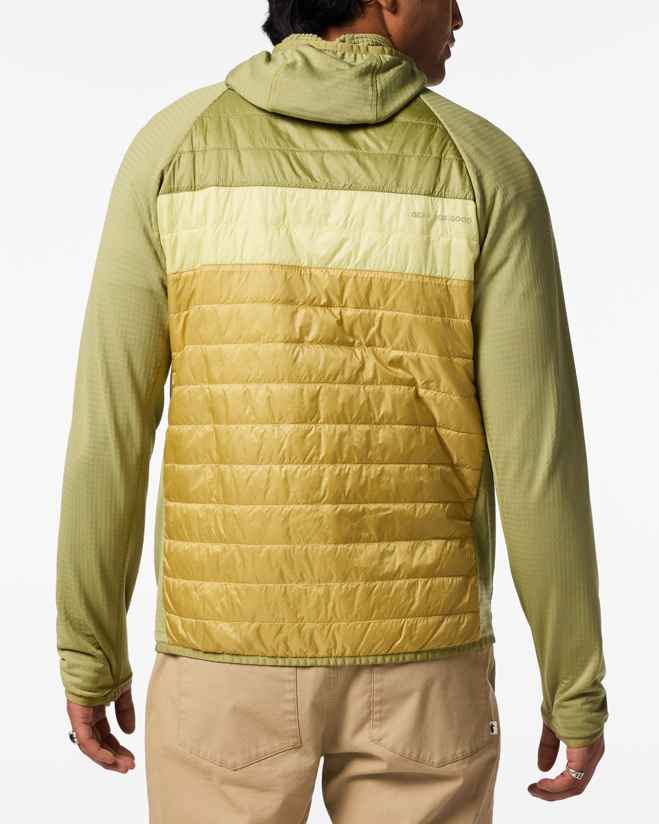 Capa Hybrid Insulated Hooded Jacket - Men's - Seed/Husk - US 4837