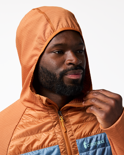 Capa Hybrid Insulated Hooded Jacket - Men's - Whiskey/Everglade - US 3670