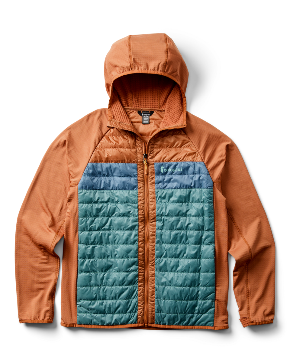 Capa Hybrid Insulated Hooded Jacket - Men's - Whiskey/Everglade - US 3670