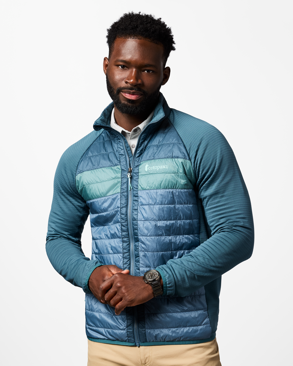 Capa Hybrid Insulated Jacket - Men's - Ocean/Steel Blue - US 0095