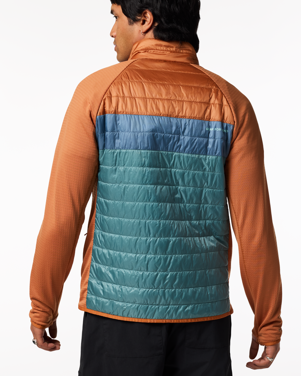 Capa Hybrid Insulated Jacket - Men's - Whiskey/Everglade - US 7417