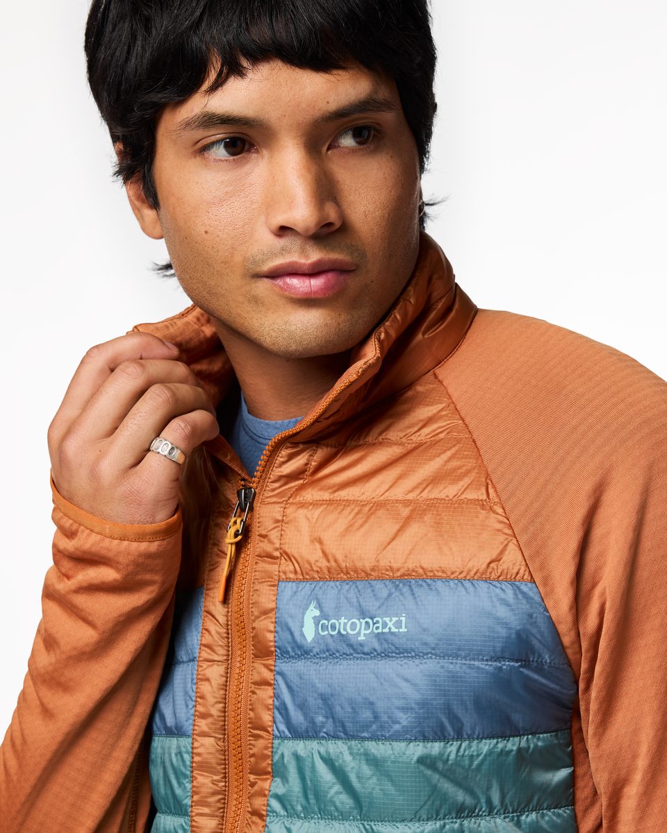 Capa Hybrid Insulated Jacket - Men's - Whiskey/Everglade - US 7417
