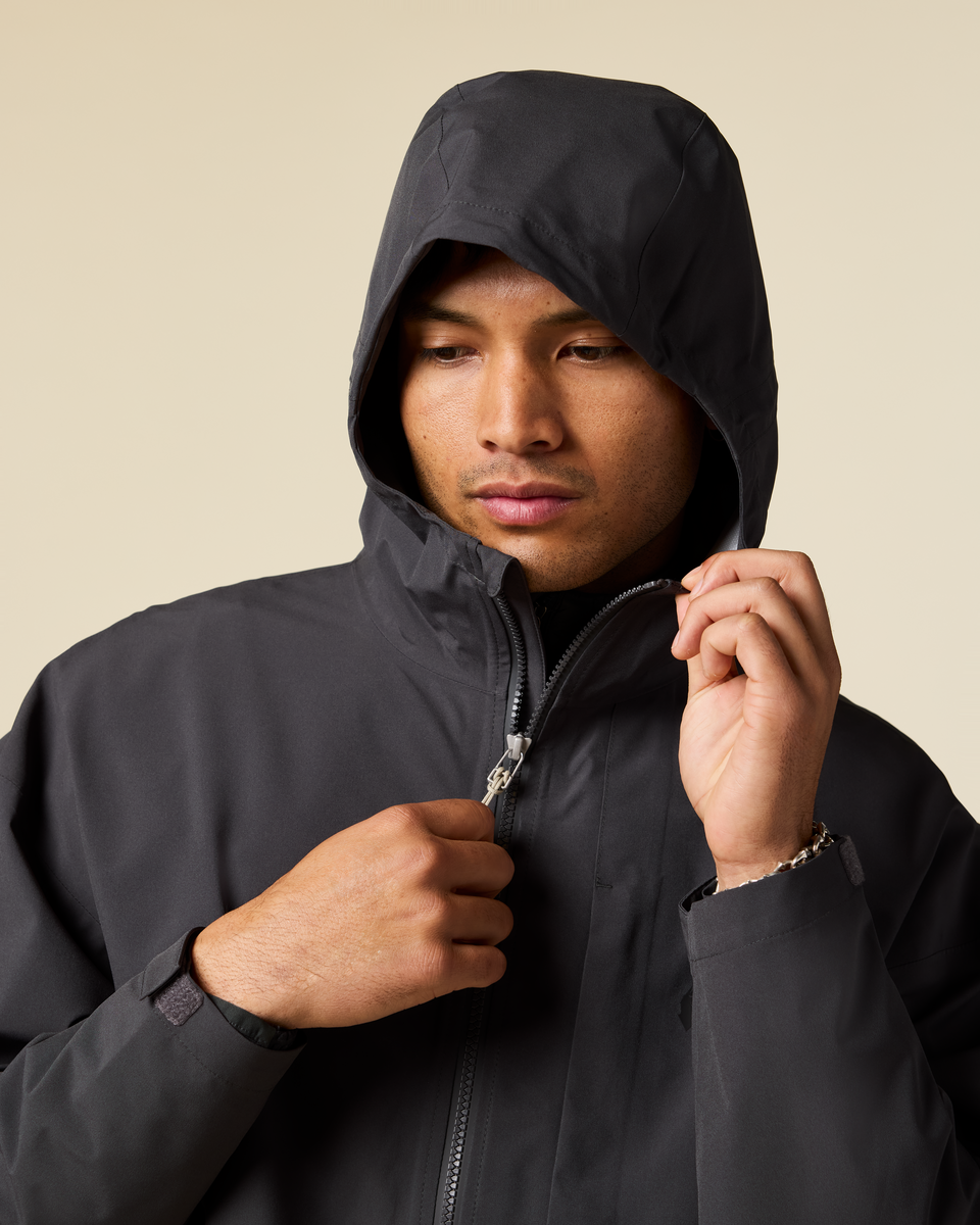 Cielo Rain Jacket - Men's - Charcoal/Cinder - US 8064