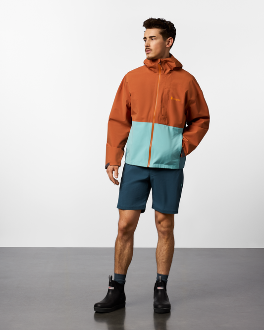 Cielo Rain Jacket - Men's - Whiskey/Tide Pool - US 3530