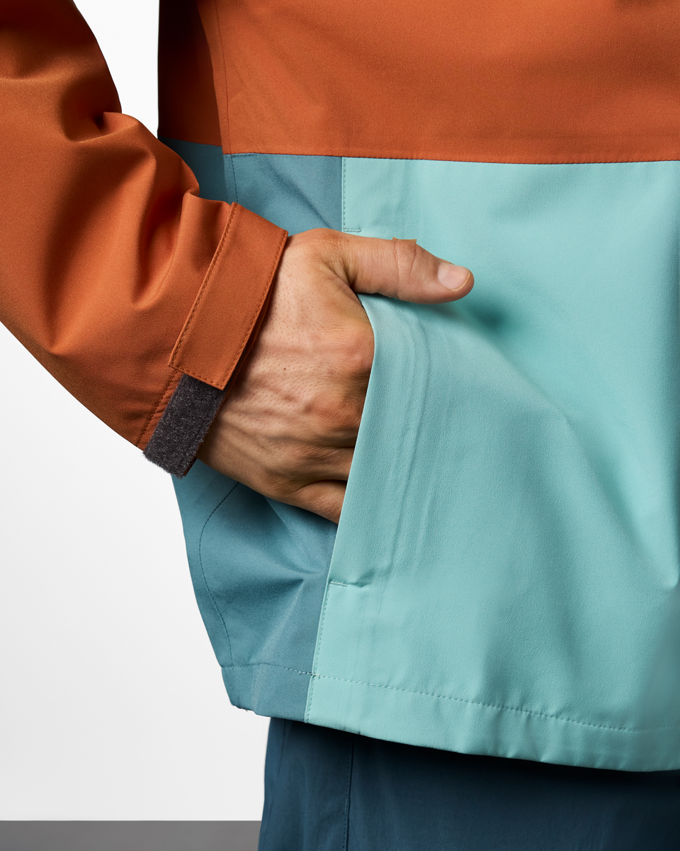 Cielo Rain Jacket - Men's - Whiskey/Tide Pool - US 3530