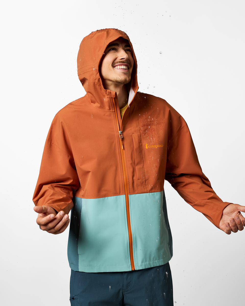 Cielo Rain Jacket - Men's - Whiskey/Tide Pool - US 3530