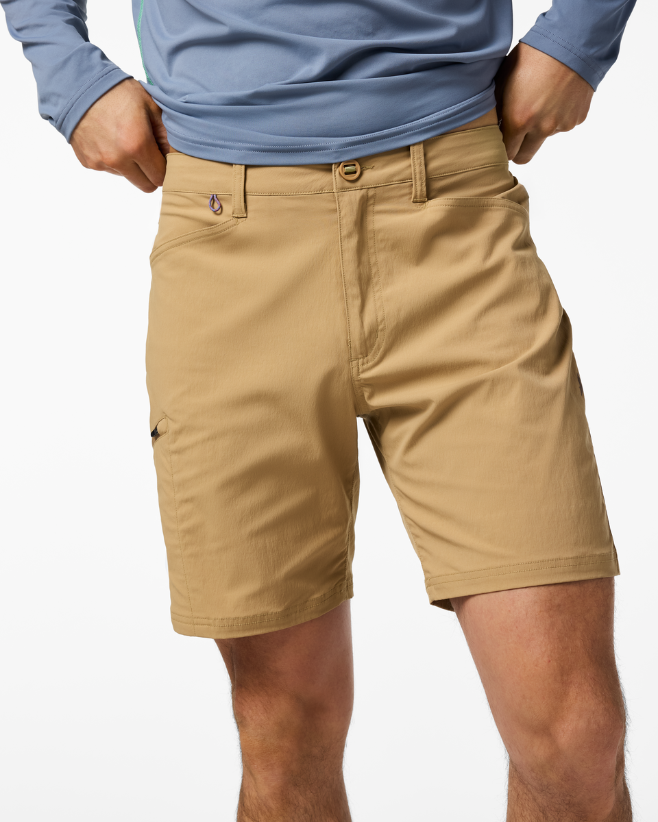 Coraje Tech Short - Men's - Khaki - US 7206