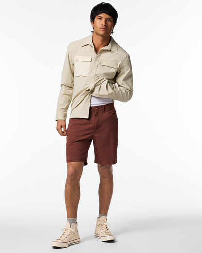 Coraje Tech Short - Men's - Sepia - US 9456