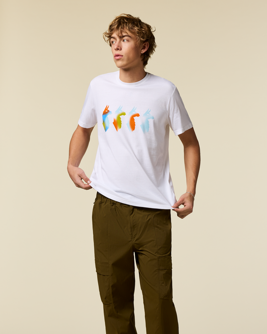 Cuatro Bitmap T-Shirt - Men's - White - US 9397