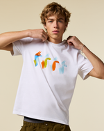 Cuatro Bitmap T-Shirt - Men's - White - US 9397