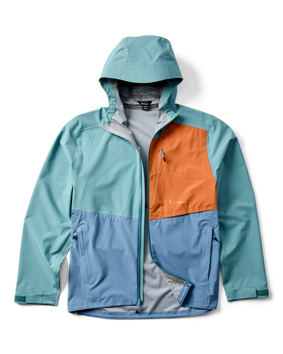 Impermeo 3L Hooded Shell Jacket - Men's - Everglade/Steel Blue - US 0384