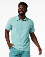 Pulso Tech Polo - Men's - Tide Pool - US 6483