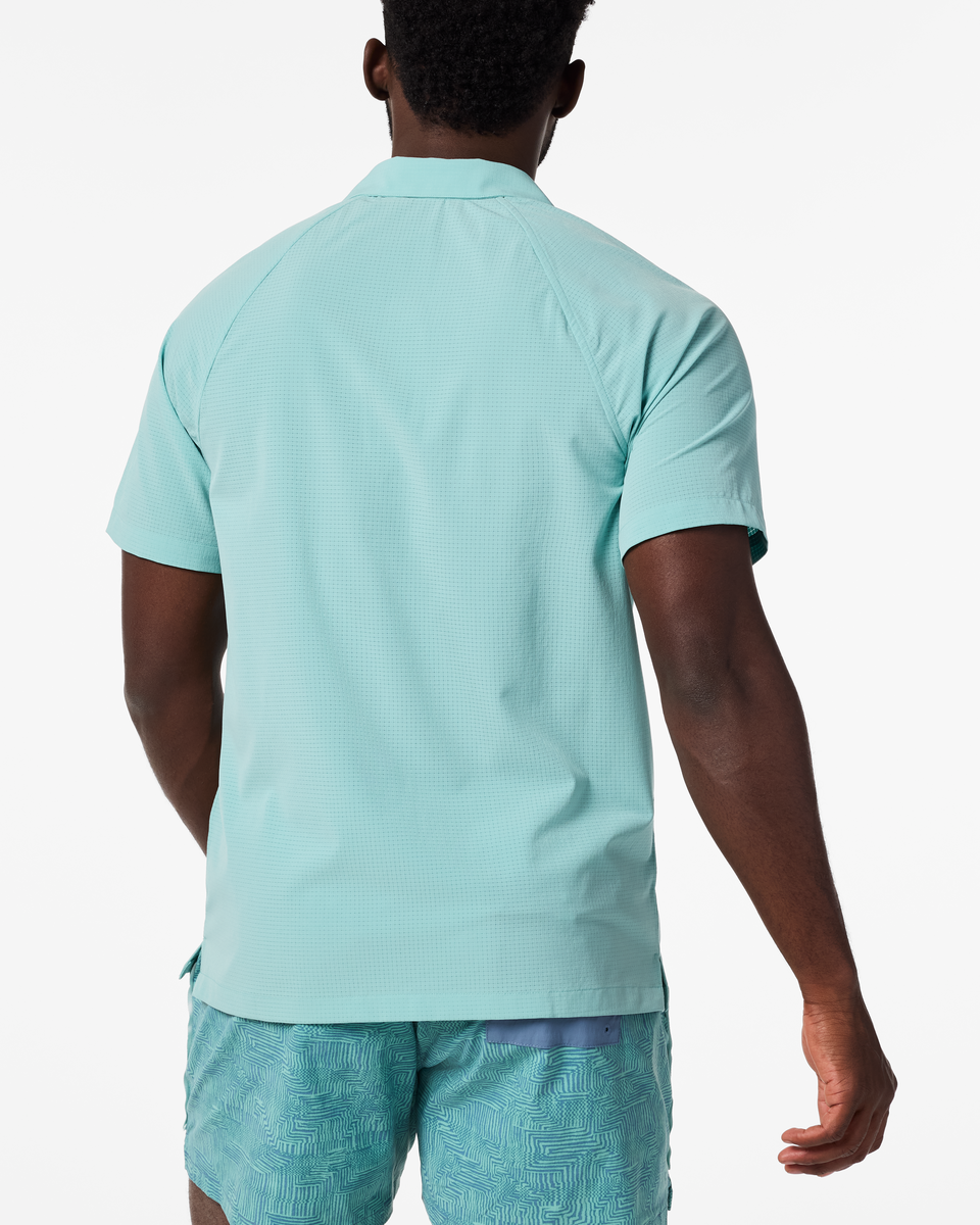 Pulso Tech Polo - Men's - Tide Pool - US 6483