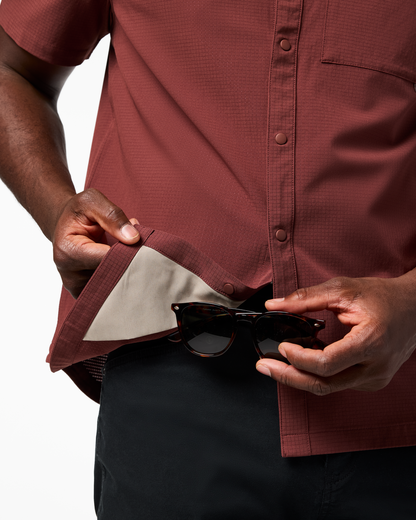 Pulso Tech Shirt - Men's - Sepia - US 6719