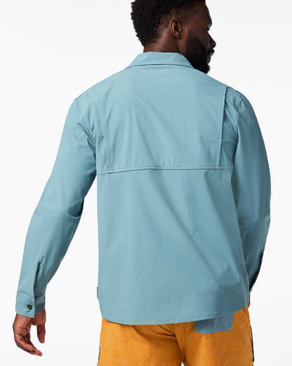 Solta Long-Sleeve Sun Shirt - Men's - Everglade - US 8830