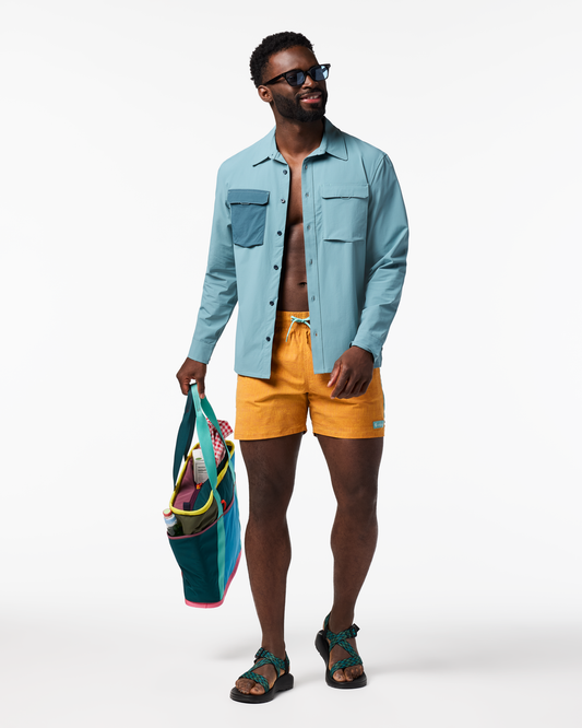 Solta Long-Sleeve Sun Shirt - Men's - Everglade - US 8830