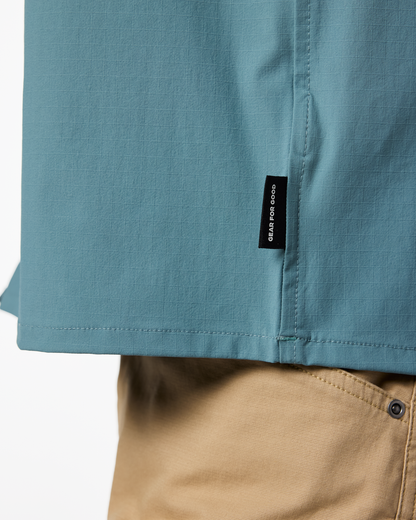 Solta Short-Sleeve Sun Shirt - Men's - Everglade - US 5806