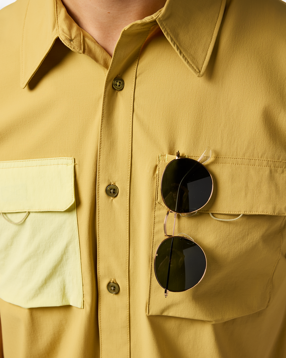 Solta Short-Sleeve Sun Shirt - Men's - Husk - US 6288