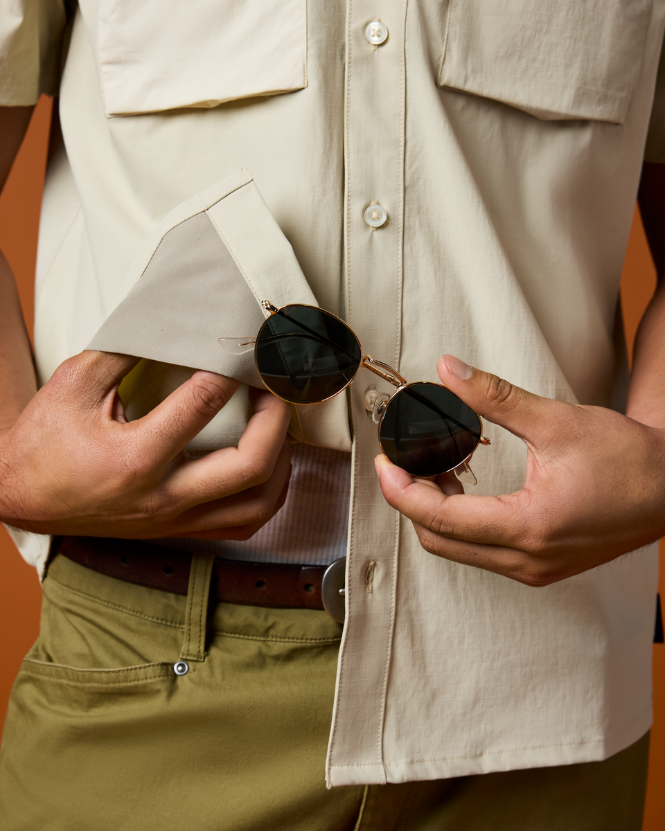Solta Short-Sleeve Sun Shirt - Men's - Mineral - US 4578